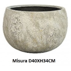 VASO D40XH34CM CONCRETE...