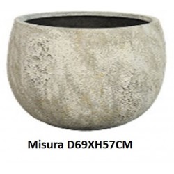 VASO D69XH57CM CONCRETE...