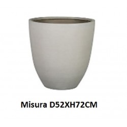 VASO D52XH72CM FIBRA...