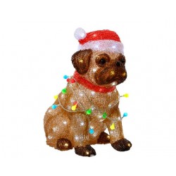 CANE ACRILICO CON LUCI 100 LED