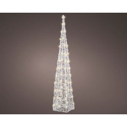 CONO ACRILICO 80 LED BIANCO