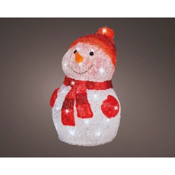 SNOWMAN ACRILICO 25XH35 CM...