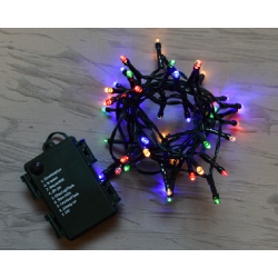 24 LED BATT TIMER C/C NERO...