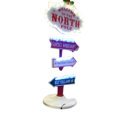 CARTELLO NORTHPOLE MUSICA/LED