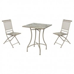 SET BISTROT TOULOUSE TAUPE/MOS