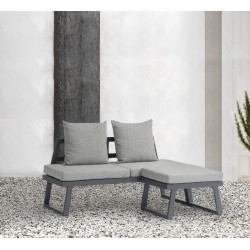 DIVANO LOUNGE 140X65 C/PUFF...