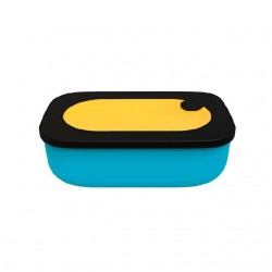 LUNCH BOX C/CONTENITORE GIALLO