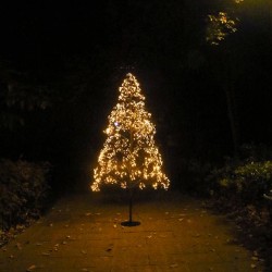 ALBERO 180 CM CIUFFI LED...