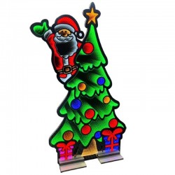 ALBERO DI NATALE CON BABBO...