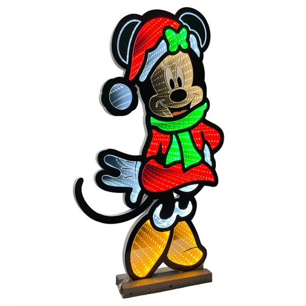 MINNIE SAGOMA NATALIZIA CON LUCI LED