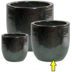 VASO TERRACOTTA D23XH23 VERDE