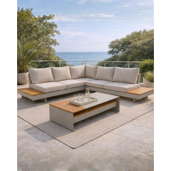 SALOTTO SHARM ALLUMINIO...