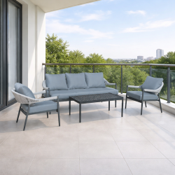 SALOTTO FRIDA ALLUMINIO...