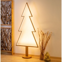 ALBERO LEGNO C/BASE H170CM