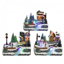 LED WINTER SCENERY 3ASS