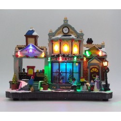STAZIONE CON TRENO LED