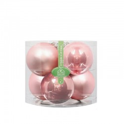 TUBO 6 SFERE 10 CM ROSA ASS