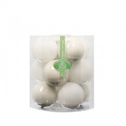 TUBO 12 SFERE 8 CM BIANCHE ASS