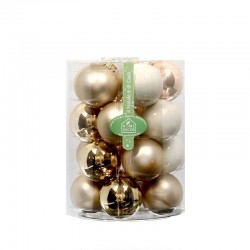 TUBO 20 SFERE 6 CM ORO ASS