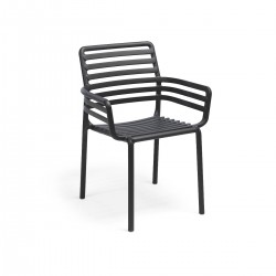 SEDIA DOGA ARMCHAIR ANTRACITE