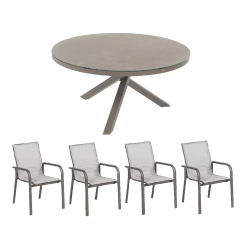 SET PRANZO LODGE S/5 D150