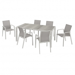 SET PRANZO LORY S/7 185X95